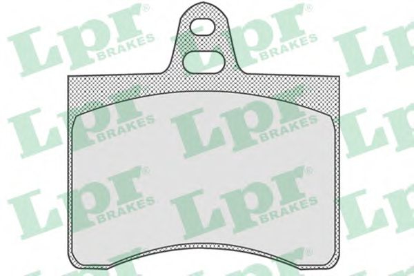 05P800 LPR колодки диск.citroen c5 2,0-3,0l 01-г