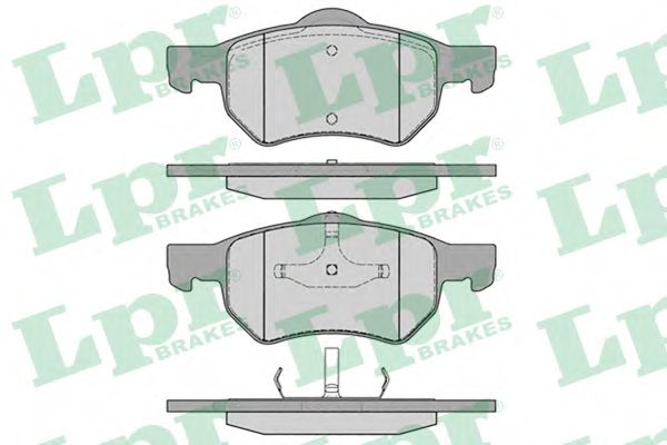 05P841 LPR колодки тормозные передние krysler voyadger iii (rg) 2,43,3 00-