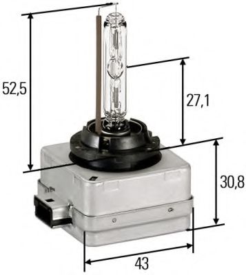 8GS009028111 BEHR-HELLA 8gs 009 028-111_лампа xenon (d1s) 35w 12v pk32d-2