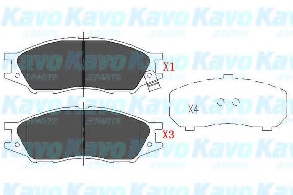 KBP6577 KAVO PARTS - .  Fr NI Al Cl 1.6