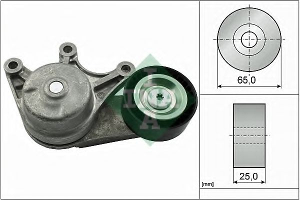 534053510 INA Натяжитель ремня bmw 1(f21), 3 gran turismo (f34), 3(f30), 5(f10), x1(e84), x3(f25), x4(f26)