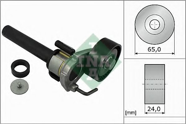 534042210 INA Натяжитель ремня приводного Audi A3 (8P1) 1.8 TFSI