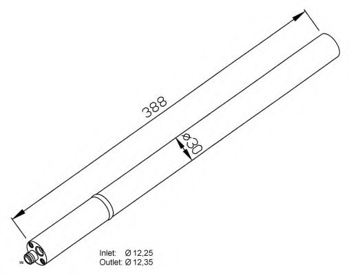 33213 NRF  VAG Caddy III 4-,Touran 3-