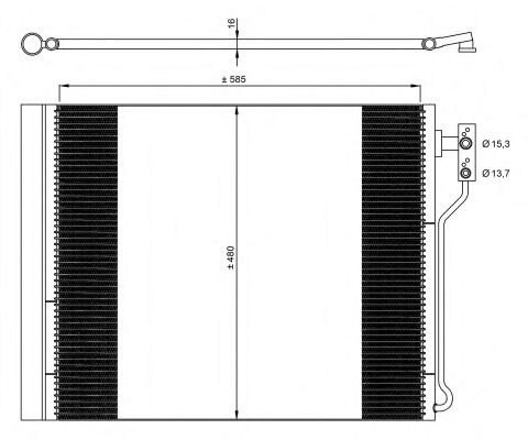 35971 NRF  BMW 5 (F10,F11,F18) 10-