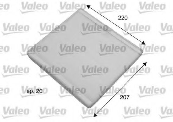 698769 VALEO Салонный фильтр