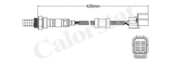 LS140002 VERNET датчик кислородный (лямбда-зонт)