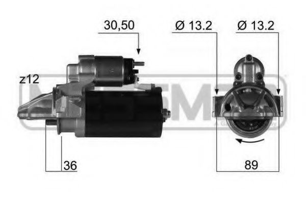 220353 ERA Стартер FORD/PSA TRANSIT/JUMPER/DUCATO/BOXER 06- 2.2-3.2 D