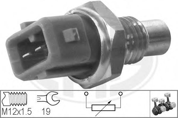 330110 ERA датчик температуры охлаждающей жидкости citroen: a