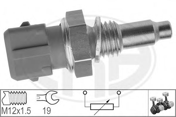 330120 ERA датчик температуры охлаждающей жидкости alfa romeo