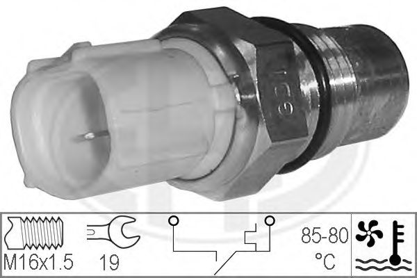 330633 ERA Термовыключатель, вентилятор радиатора Hyundai AccentLantra 94-