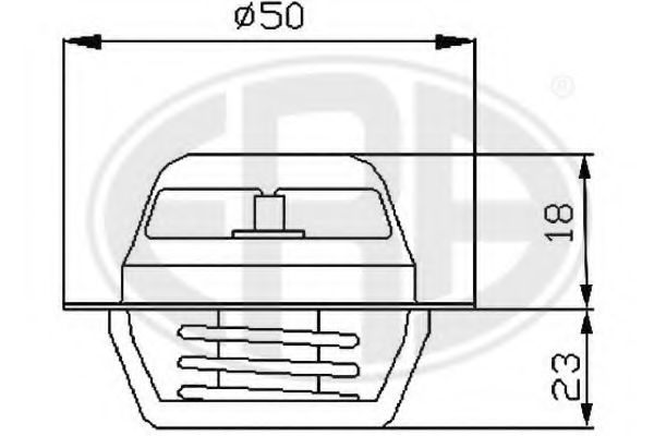 350005 ERA 350005_термостат Dacia/Nissan/Opel/Renault