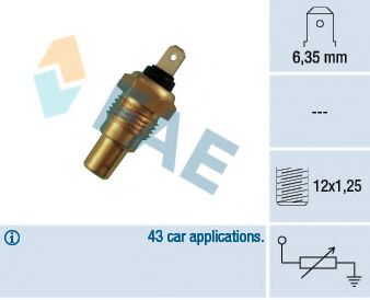 31650 FAE датчик температуры nissan