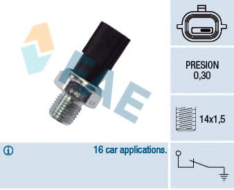 12703 FAE ДАТЧИК ДАВЛЕНИЯ МАСЛА