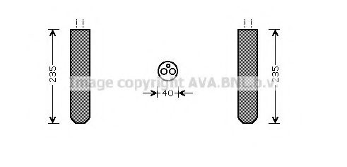 TOD017 AVA COOLING SYSTEMS Осушитель кондиционера