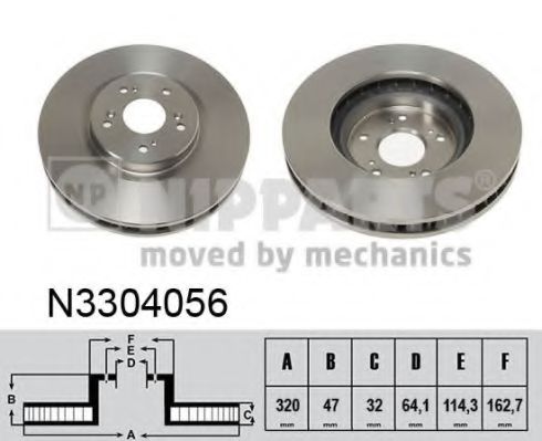 N3304056 NIPPARTS  honda accord 2.4 8>