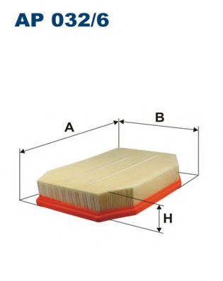 AP0326 FILTRON Фильтр воздушный BMW 5(F10)/7(F01) 10- (523/528/530/730)