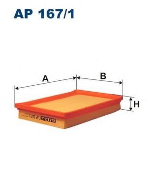 AP1671 FILTRON Фильтр воздушный AP1671