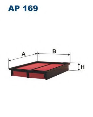 AP169 FILTRON Фильтр воздушный AP169