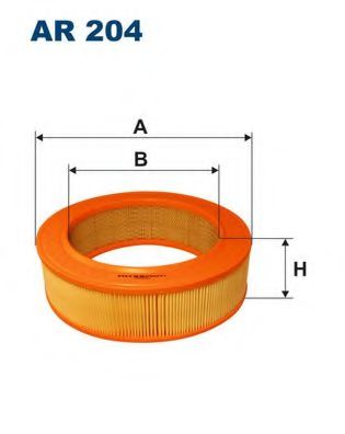 AR204 FILTRON Фильтр воздушный AR24