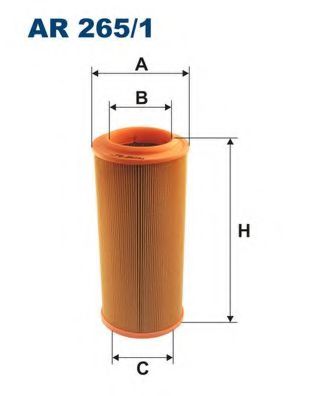 AR2651 FILTRON Фильтр воздушный