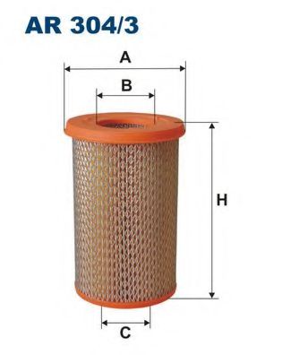 AR3043 FILTRON фильтр воздушный