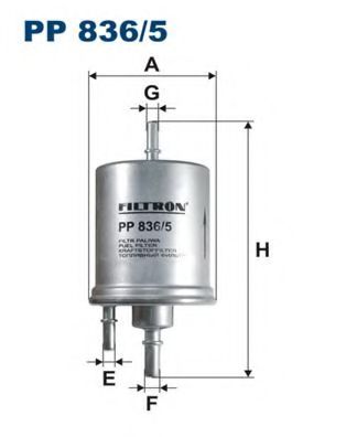 PP8365 FILTRON Фильтр топливный VAG A4(B6)/A6(C6) -08