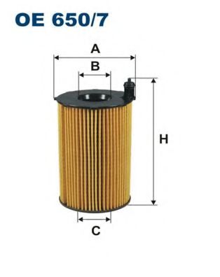 OE6507 FILTRON Фильтр масляный VAG A4/A6/A8/Q7/TOUAREG/CAYENNE 10- 3.0D