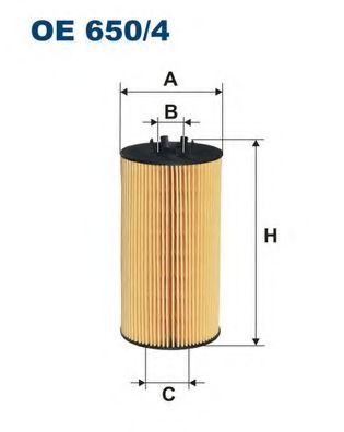 OE6504 FILTRON Фильтр масляный AUDI A4/A6/A8 -10 4.2