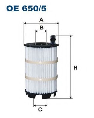 OE6505 FILTRON Фильтр масляный VAG A6/A8/RS4/RS6/S6/S8/TOUAREG 05- V8