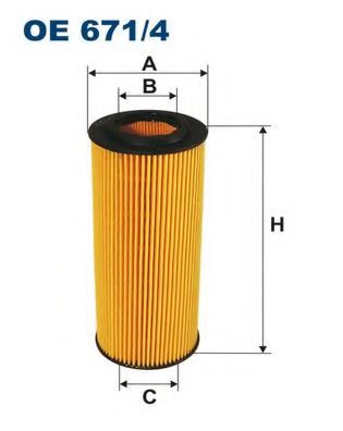 OE6714 FILTRON Фильтр масляный картридж VAG OE6714 Filtron