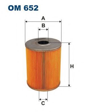 OM652 FILTRON Фильтр масляный VAG/FORD PASSAT/GOLF/CORRADO/GALAXY -00 VR6
