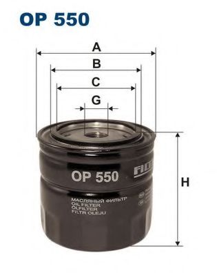 OP550 FILTRON фильтр масляный