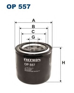 OP557 FILTRON Фильтр масляный (Груз/Комм)