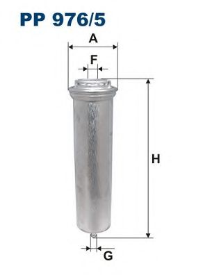 PP9765 FILTRON Фильтр топливный BMW 05- DIESEL N47D20/M57D30