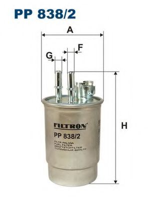 PP8382 FILTRON Фильтр топливный PP8382