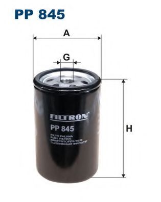 PP845 FILTRON Фильтр топливный PP845