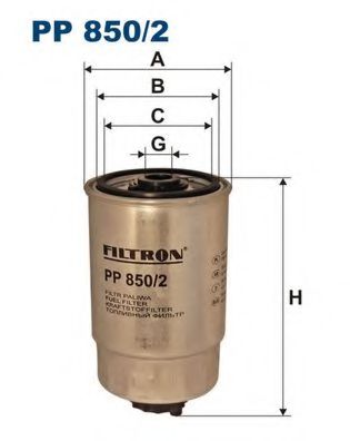 PP8502 FILTRON Фильтр топливный VAG A4(B5)/A6(C5)/SUPERB/PASSAT(3B5)/PASSAT(3B6) 98-