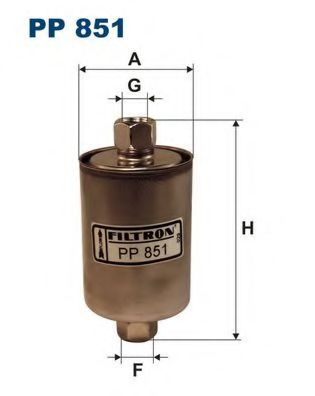 PP851 FILTRON Фильтр топливный ВАЗ 2108-21099/NIVA