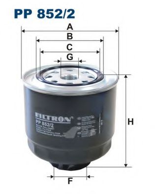 PP8522 FILTRON Фильтр топливный MITSUBISHI L200 05- 2.5 DI-D