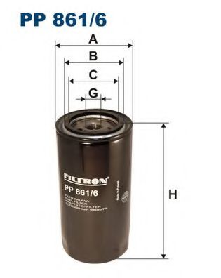 PP8616 FILTRON фильтр маслянный