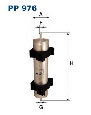 PP976 FILTRON Фильтр топливный PP976