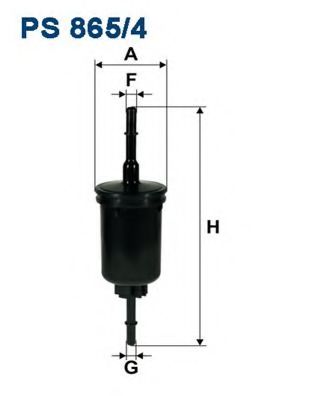 PS8654 FILTRON Фильтр топливный FORD/DA FIESTA/FUSION/2 01- 1.25-1.6