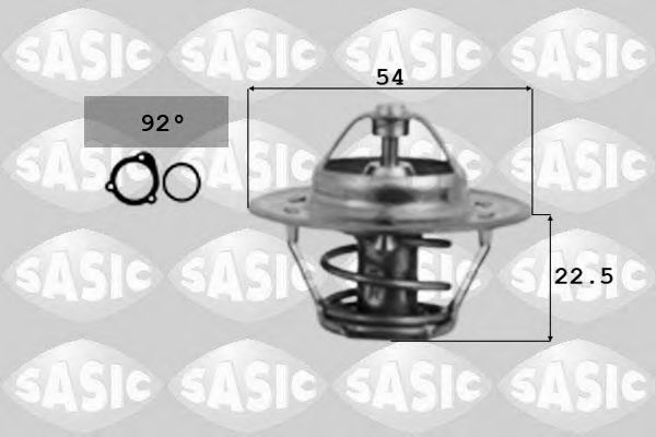 9000068 SASIC Термостат, охлаждающая жидкость