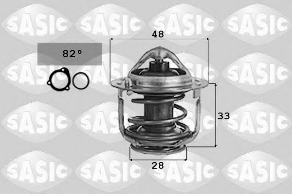 9000126 SASIC Термостат NISSAN ALMERA N16