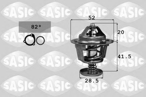 3306033 SASIC Термостат  DA 3 2009-