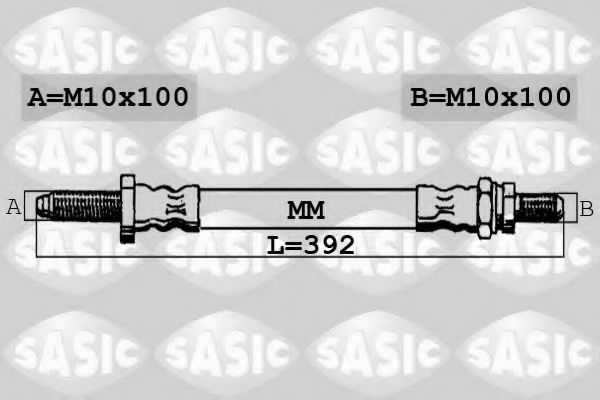 6606001 SASIC Тормозной шланг