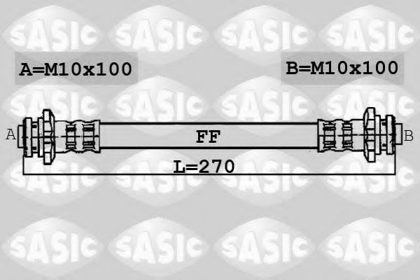 6606036 SASIC Тормозной шланг