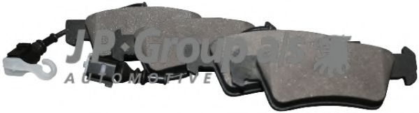 1163706710 JP GROUP Тормозные колодки диск зад  VW  TOUAREG