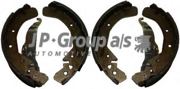 1263900410 JP GROUP колодки тормозные барабанные 230 x 40 mm  opel astra-fgh,zafira,vectra-b