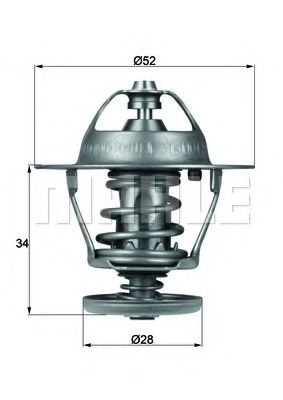 TX6888D KNECHT-MAHLE Термостат